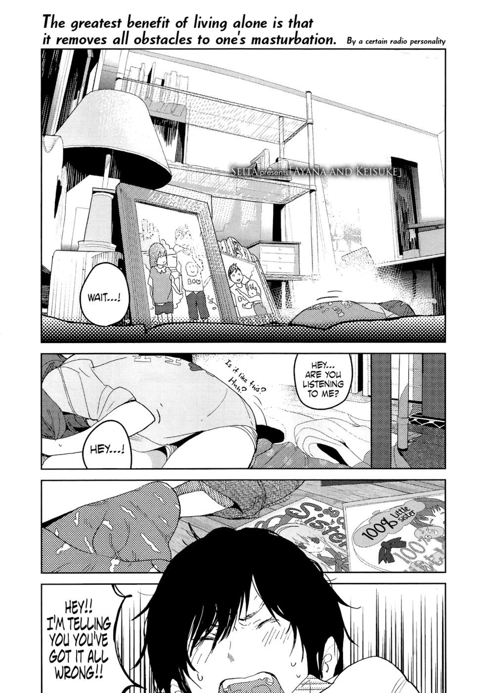 Hentai Manga Comic-Ayana And Keisuke-Read-1